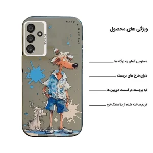 کاور اپیکوی مدل StrayDogs مناسب برای گوشی سامسونگ Galaxy A34 5G