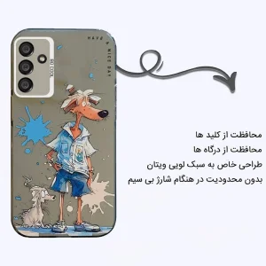 کاور اپیکوی مدل StrayDogs مناسب برای گوشی سامسونگ Galaxy A34 5G