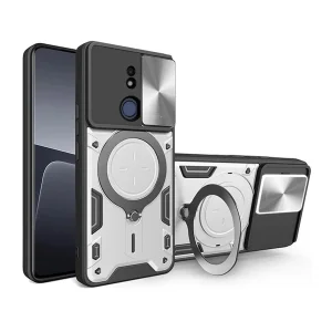 کاور اسپارتان مدل Magnet Ring Strap مناسب برای گوشی موبایل وان پلاس Nord CE4 به همراه بند آویز