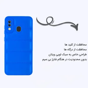 کاور اپیکوی مدل Puffy Puffer مناسب برای گوشی موبایل سامسونگ Galaxy A30/A20