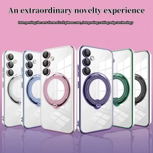 کاور اسپارتان مدل Ring Stand Strap مناسب برای گوشی موبایل سامسونگ Galaxy A36/ A56 به همراه بندآویز