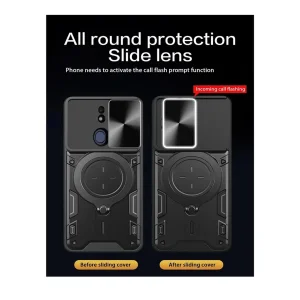 کاور اسپارتان مدل Magnet Ring Strap مناسب برای گوشی موبایل نوکیا Nokia C21 به همراه بند آویز