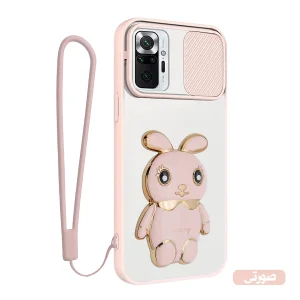 کاور اسپارتان مدل Camshield Bunny Opn مناسب برای گوشی موبایل شیائومی Redmi Note 10 Pro / Note 10 Pro Max به همراه بند نگهدارنده