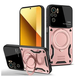 کاور گاردتک مدل Hybrid Armor مناسب برای گوشی موبایل شیائومی Poco M5S/Redmi Note 10/Redmi Note 10S همراه با بند آویز