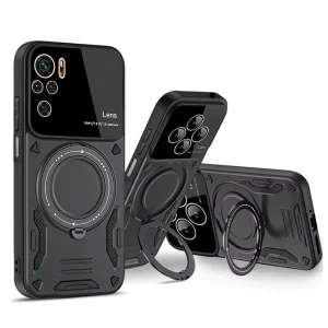کاور گاردتک مدل Hybrid Armor مناسب برای گوشی موبایل شیائومی Poco M5S/Redmi Note 10/Redmi Note 10S همراه با بند آویز