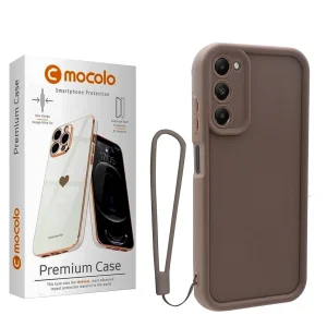 کاور موکولو مدل Silicone Puffer Strap مناسب برای گوشی موبایل سامسونگ Galaxy S21 FE به همراه بند آویز