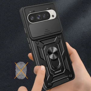 کاور اسپارتان مدل Defender Armor Strap مناسب برای گوشی موبایل گوگل Pixel 9 Pro به همراه بند