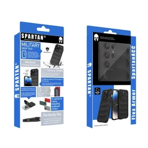 کاور اسپارتان مدل Flex Armor+ Pen مناسب برای گوشی موبایل سامسونگ Galaxy S25 Ultra به همراه قلم
