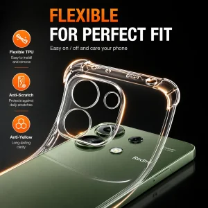 کاور اسپارتان مدل Airbag مناسب برای گوشی موبایل شیائومی Redmi Note 14s/ Note 13 Pro 4G