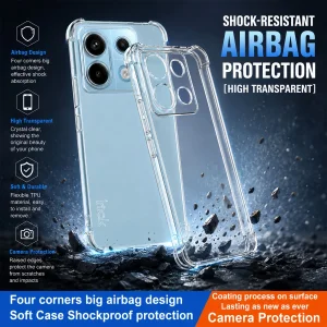 کاور اسپارتان مدل Airbag مناسب برای گوشی موبایل شیائومی Redmi Note 14s/ Note 13 Pro 4G