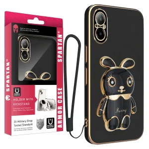 کاور اسپارتان مدل  Bunny Strap مناسب برای گوشی موبایل ریلمی C67 4G به همراه بند