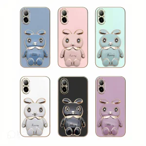 کاور اسپارتان مدل  Bunny Strap مناسب برای گوشی موبایل ریلمی C67 4G به همراه بند