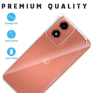کاور اسپارتان مدل Airbag Strap مناسب برای گوشی موبایل موتورولا Moto G04/ Moto E14  به همراه بندآویز