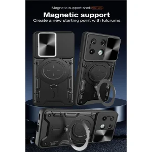 کاور اسپارتان مدل Magnet Ring مناسب برای گوشی موبایل شیائومی  14 Pro 5G همراه با بند