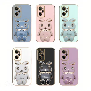 کاور اسپارتان مدل Bunny مناسب برای گوشی موبایل شیائومی Poco X5 Pro به همراه بند نگهدارنده