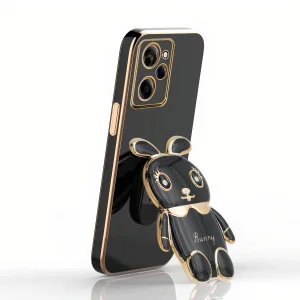 کاور اسپارتان مدل Bunny مناسب برای گوشی موبایل شیائومی Poco X5 Pro به همراه بند نگهدارنده