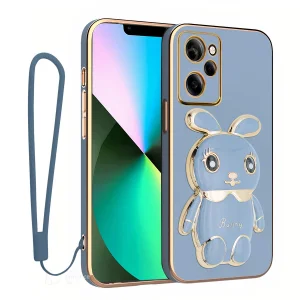 کاور اسپارتان مدل Bunny مناسب برای گوشی موبایل شیائومی Poco X5 Pro به همراه بند نگهدارنده