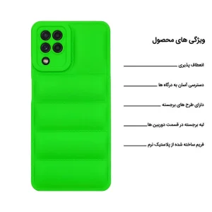 کاور اپیکوی مدل Puffy Puffer مناسب برای گوشی موبایل سامسونگ Galaxy A12/ M12/ F12/ M62