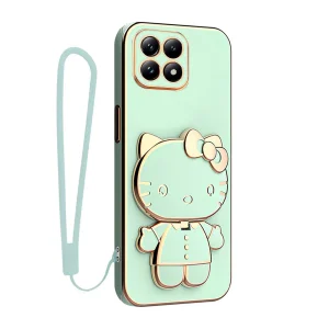کاور اسپارتان مدل Kitty Strap مناسب برای گوشی موبایل شیائومی 14T Pro به همراه بندآویز