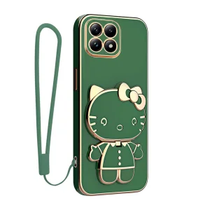 کاور اسپارتان مدل Kitty Strap مناسب برای گوشی موبایل شیائومی 14T Pro به همراه بندآویز