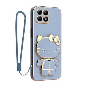 کاور اسپارتان مدل Kitty Strap مناسب برای گوشی موبایل شیائومی 14T Pro به همراه بندآویز