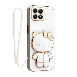 کاور اسپارتان مدل Kitty Strap مناسب برای گوشی موبایل شیائومی 14T Pro به همراه بندآویز
