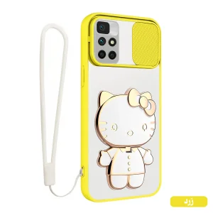 کاور اسپارتان مدل Camshield Kitty مناسب برای گوشی موبایل شیائومی Redmi 10 2022 / Redmi 10 Prime