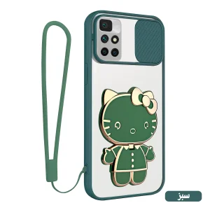 کاور اسپارتان مدل Camshield Kitty مناسب برای گوشی موبایل شیائومی Redmi 10 2022 / Redmi 10 Prime