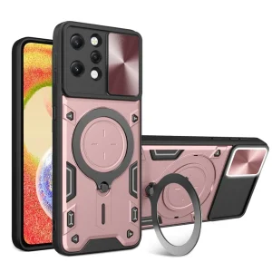 کاور اسپارتان مدل Magnet Ring Strap مناسب برای گوشی موبایل شیائومی Redmi 12 4G / Redmi12 به همراه بند آویز