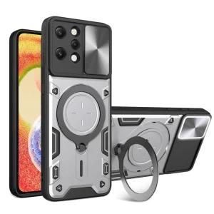 کاور اسپارتان مدل Magnet Ring Strap مناسب برای گوشی موبایل شیائومی Redmi 12 4G / Redmi12 به همراه بند آویز