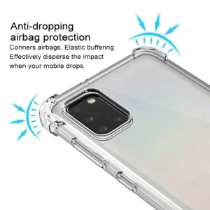 کاور اسپارتان مدل Airbag Strap مناسب برای گوشی موبایل سامسونگ Galaxy A31 به همراه بندآویز