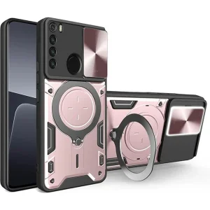 کاور اسپارتان مدل Magnet Ring Strap مناسب برای گوشی موبایل شیائومی Redmi Note 8 به همراه بند آویز