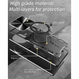 کاور اسپارتان مدل Magnet Ring مناسب برای گوشی موبایل شیائومی Poco F7 Pro