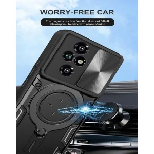 کاور اسپارتان مدل Magnet Ring Strap مناسب برای گوشی موبایل آنر 200 Pro به همراه بند