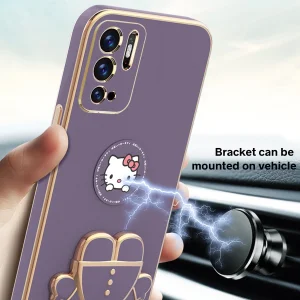 کاور اسپارتان مدل Kitty مناسب برای گوشی موبایل شیائومی Poco M3 Pro / Note 11 SE به همراه بند نگهدارنده