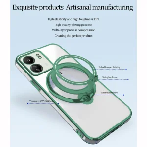 کاور اسپارتان مدل Ring Stand Strap مناسب برای گوشی موبایل شیائومی Redmi 13C / Poco C65 به همراه بند