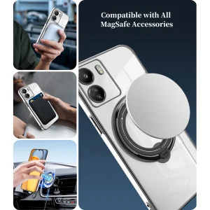 کاور اسپارتان مدل Ring Stand Strap مناسب برای گوشی موبایل شیائومی Redmi 13C / Poco C65 به همراه بند
