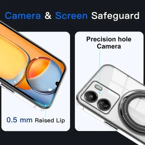 کاور اسپارتان مدل Ring Stand Strap مناسب برای گوشی موبایل شیائومی Redmi 13C / Poco C65 به همراه بند