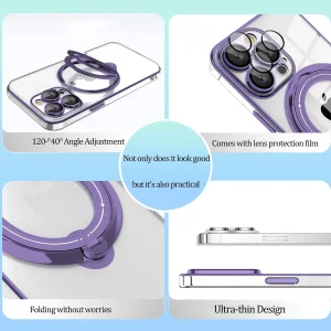 کاور اسپارتان مدل Ring Stand Strap مناسب برای گوشی موبایل شیائومی Redmi 13C / Poco C65 به همراه بند