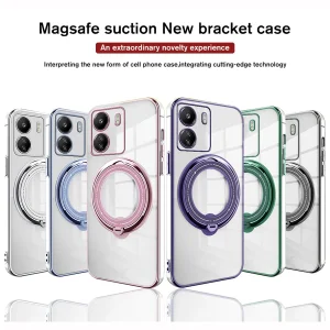 کاور اسپارتان مدل Ring Stand Strap مناسب برای گوشی موبایل شیائومی Redmi 13C / Poco C65 به همراه بند