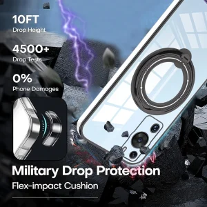 کاور اسپارتان مدل Ring Stand Strap مناسب برای گوشی موبایل هوآوی Huawei P60 / P60 Pro به همراه بند