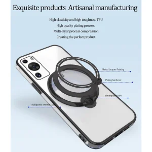 کاور اسپارتان مدل Ring Stand Strap مناسب برای گوشی موبایل هوآوی Huawei P60 / P60 Pro به همراه بند