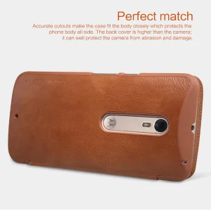 کیف کلاسوری نیلکین کد A9127 طرح QIN مناسب برای گوشی موبایل موتورولا Moto X Style / XT1570