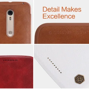 کیف کلاسوری نیلکین کد A9127 طرح QIN مناسب برای گوشی موبایل موتورولا Moto X Style / XT1570