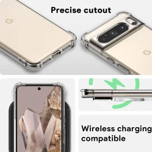 کاور اسپارتان مدل Airbag Strap مناسب برای گوشی موبایل گوگل Pixel 8 Pro به همراه بند آویز