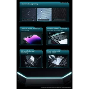 کاور اپیکوی مدل Cyber مناسب برای گوشی موبایل اپل iPhone 16 Pro