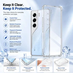 کاور اسپارتان مدل Airbag مناسب برای گوشی موبایل تکنو Camon 40 Pro
