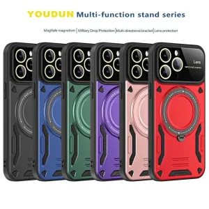 کاور اسپارتان مدل Hybrid Armor Strap مناسب برای گوشی موبایل اپل iPhone 13 Pro به همراه بند آویز