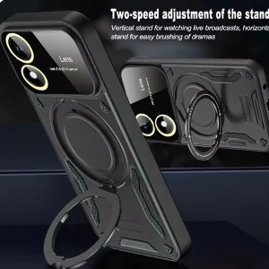 کاور اسپارتان مدل Hybrid Armor Strap مناسب برای گوشی موبایل موتورولا Moto G04 به همراه بند