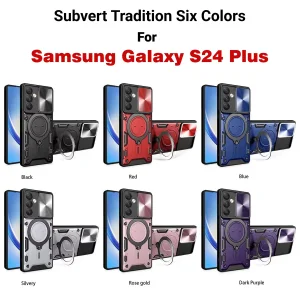 کاور اسپارتان مدل Magnet Ring Strap مناسب برای گوشی موبایل سامسونگ Galaxy S24 Plus